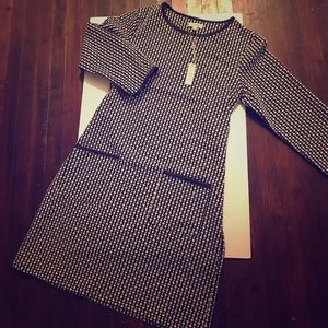 Long black/white dress max studio